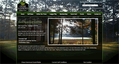 Desktop Screenshot of chasehammondgolfclub.com